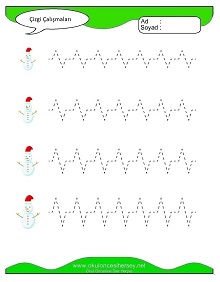 Çizgi Çalışma Sayfaları